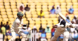 SKY in the first Test match against Aus