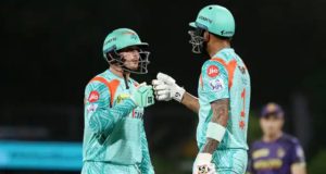 Quinton de Kock and KL Rahul