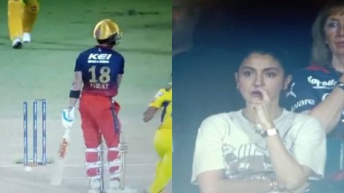 IPL 2023: Anushka Sharma Speechless After Bizarre Dismissal of Virat Kohli