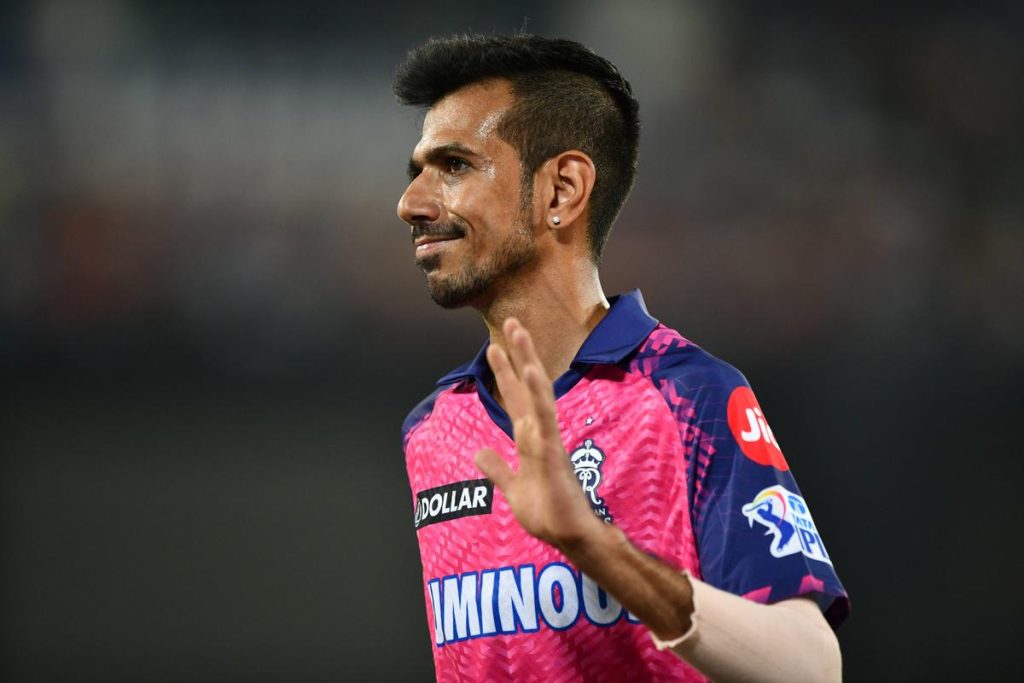 Yuzvendra Chahal 4 for 17 against SRH