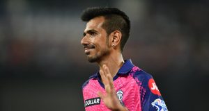 Yuzvendra Chahal 4 for 17 against SRH