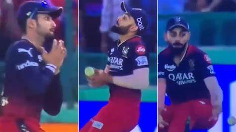 IPL 2023: Virat Kohli “Distracted” By Teammate And Ends Up Dropping A Catch