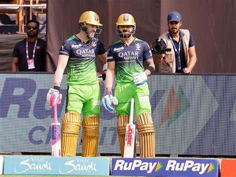 IPL 2023: RCB Players Sported Green Against Rajasthan Royals