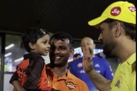 IPL 2023: [WATCH] MS Dhoni And T Natrajan Involves In A Cute Conversation