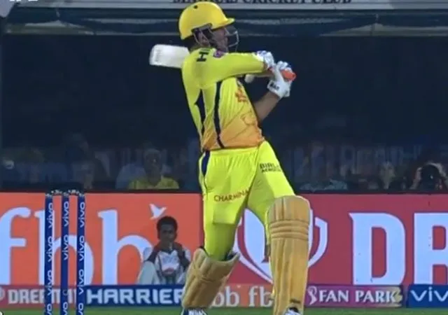 IPL 2023: [WATCH] MS Dhoni Hits Two Sixes Against Rajasthan Royals