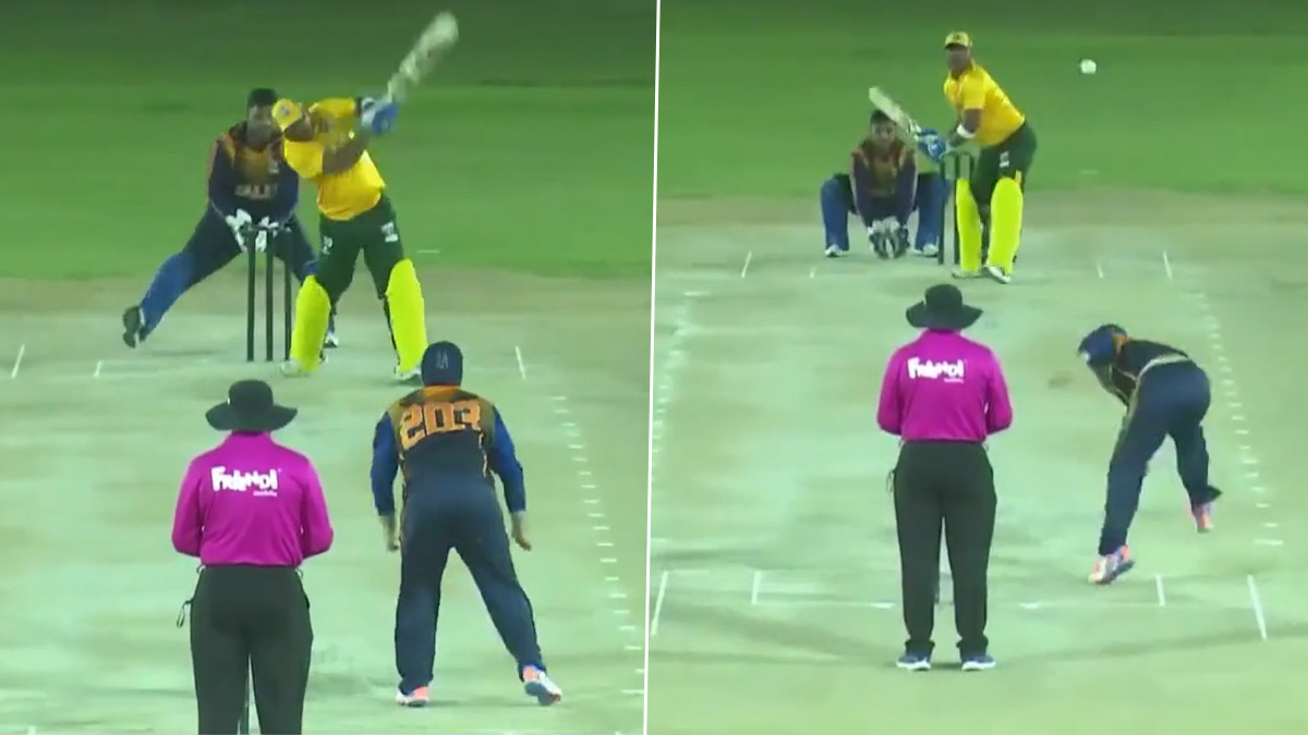 WATCH: Bowler Concedes 46 Runs In A Single Over In KCC T20 Champions Trophy