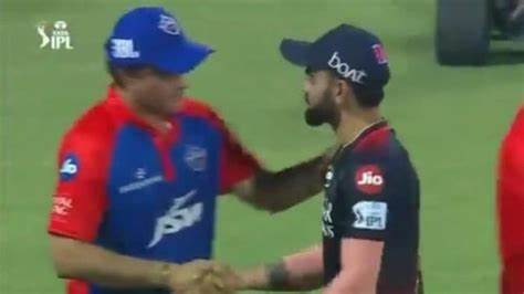 IPL 2023: [WATCH] Sourav Ganguly And Virat Kohli Put The Past Behind And Shake Hands
