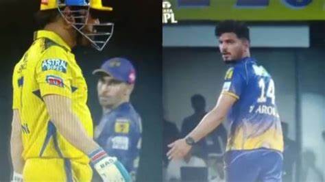 IPL 2023: [WATCH] Dhoni Made An Unmatched Gesture To An Uncapped Indian Quick