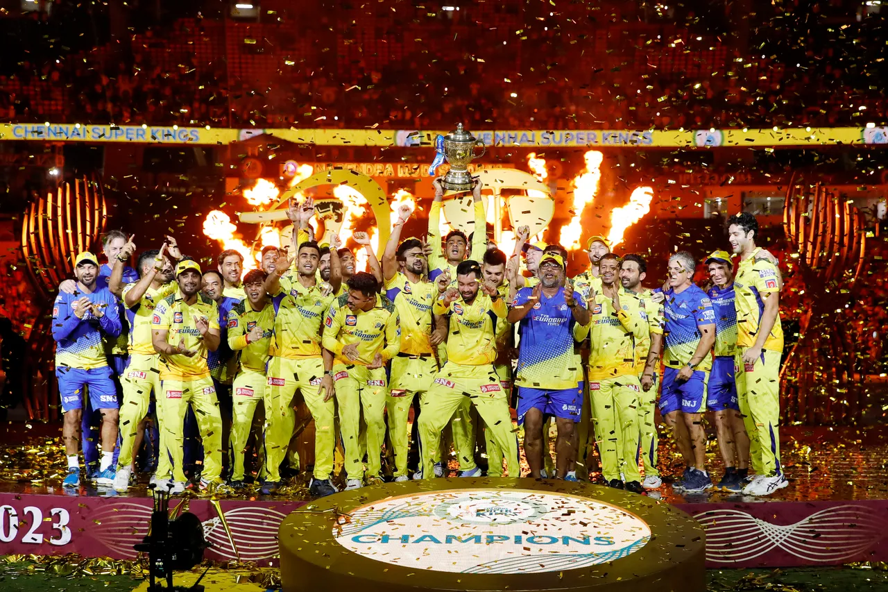 CSK won the IPL 2023. (Image: IPL)