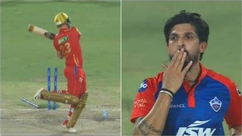 IPL 2023 Watch: Ishant Sharma Pulls The PBKS Star Off-Balance Before Viciously Sending Livingstone Off With A Flying Kiss