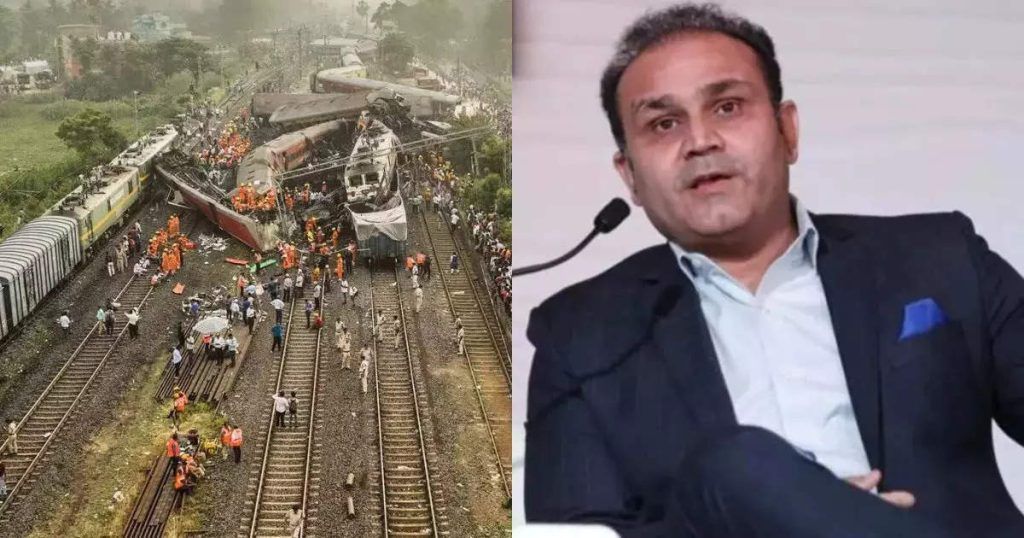 Virender Sehwag Offers Free Education To The Kids Of The Victims Of The Odisha Train Accident