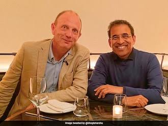 “Voice Of Cricket” Meets “Voice Of Football” – An Interaction Between Harsha Bhogle and Peter Drury Goes Viral