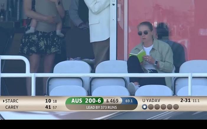 WTC Final 2023: Alyssa Healy, The Wife Of Mitchell Starc, Was Spotted In The Audience