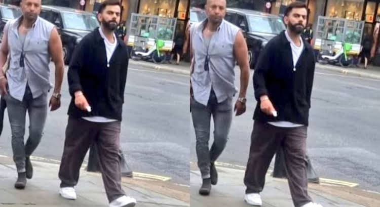 Virat Kohli Was Seen On The Streets Of London Before The Upcoming West Indies Tour