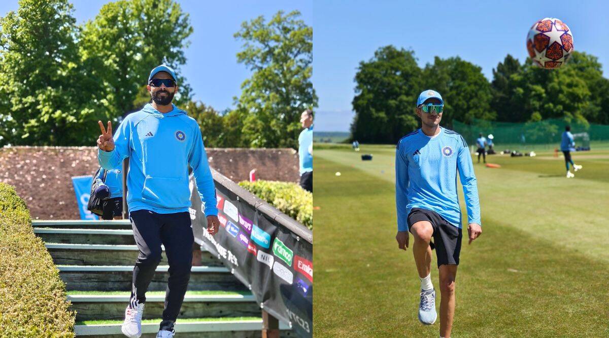 Ravindra Jadeja And Shubman Gill Have Started Their Training After Joining The Indian Team For The WTC Final