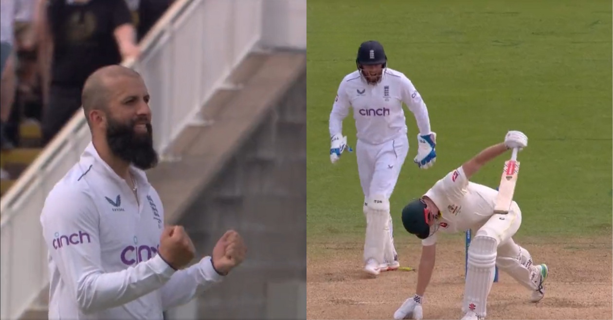 Ashes 2023: [WATCH] Moeen Ali Dismisses Inform Cameroon Green And Strikes For His Side