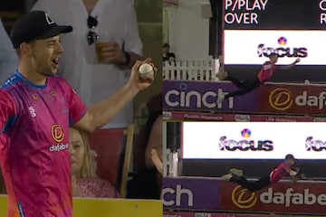Vitality T20 Blast: [WATCH] Brad Currie Takes A Stunner Of All Time