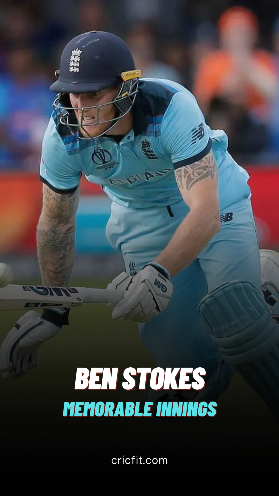 What an innings from Ben Stokes! @benstokes38 #CricTracker