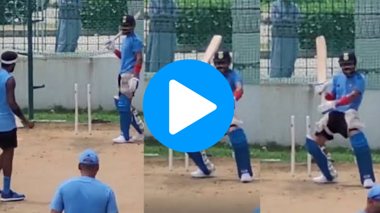 WI vs IND: [WATCH] Star India Player Enjoys Net Session Ahead Of The 1st ODI