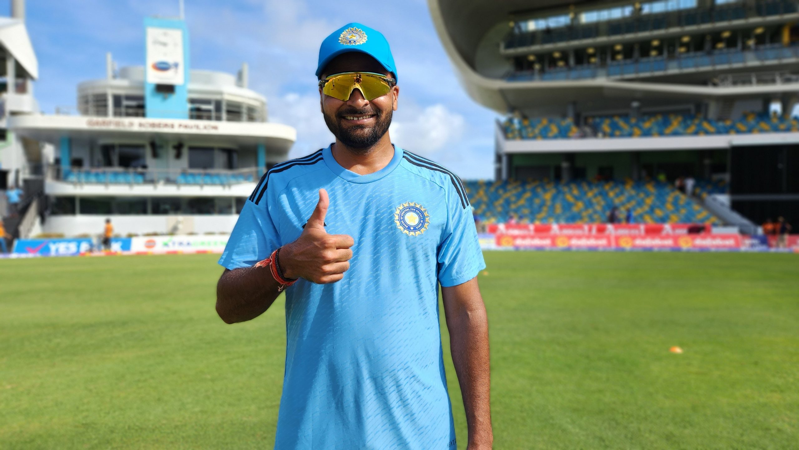 WI vs IND 2023: Mukesh Kumar Gets Debut ODI Cap In Barbados
