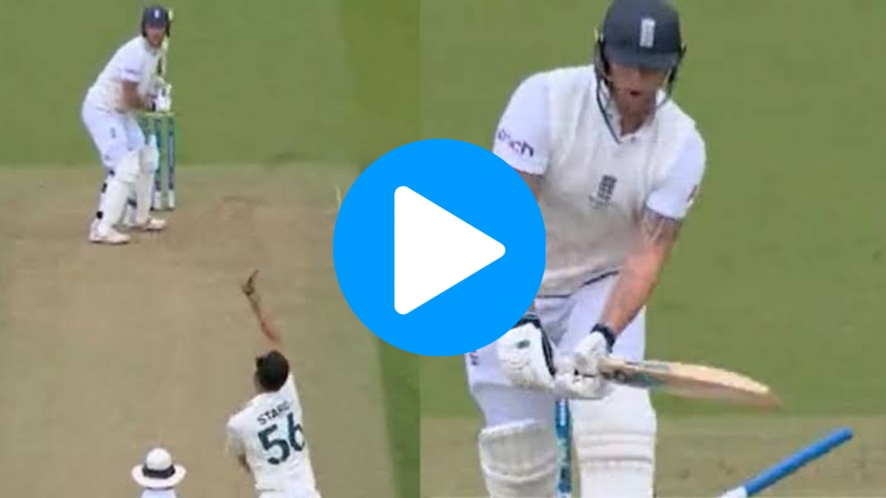 Ashes 2023: [WATCH] Mitchell Starc’s Stunning Delivery Shatters Ben Stokes’ Stumps