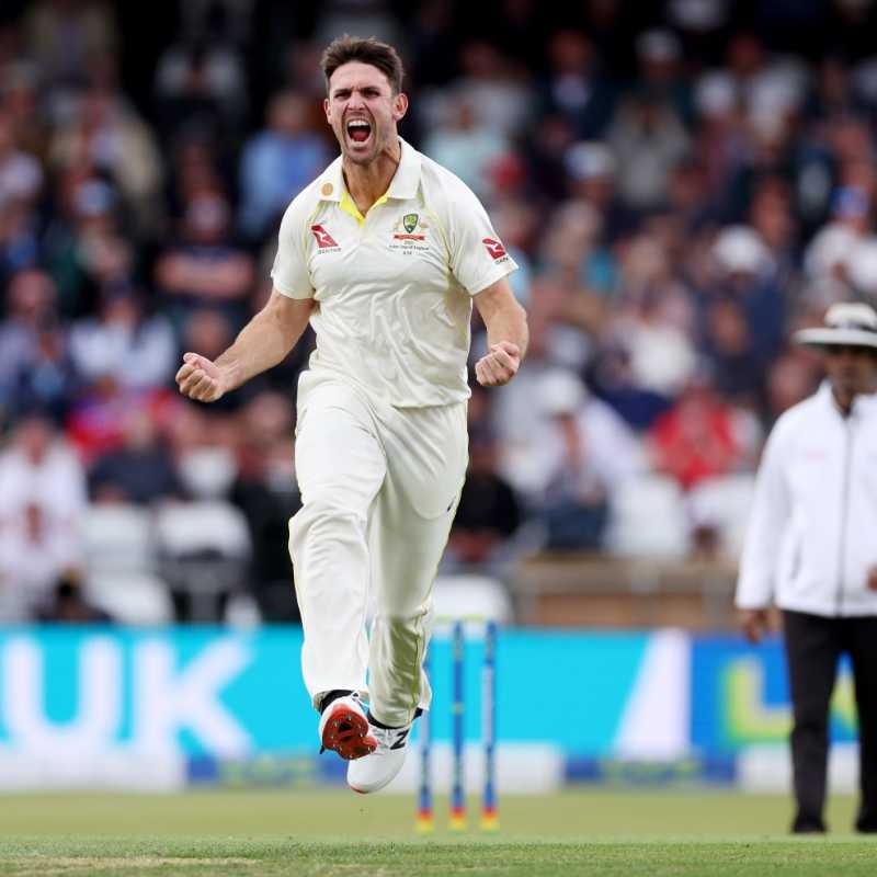 Ashes 2023: Mitchell Marsh Dismisses Zak Crawley With A Well-executed Delivery