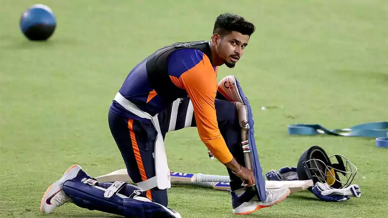 [WATCH] Shreyas Iyer Returns to Training After Back Injury