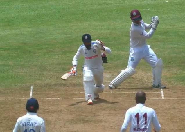 WI vs IND: [WATCH] Virat Kohli’s Hilarious Reaction As Ravindra Jadeja Requests Helmet Against Spinner Goes Viral