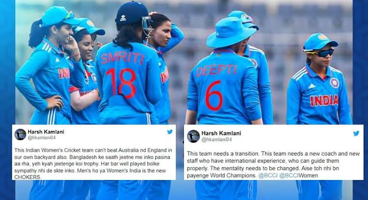 “New CHOKERS” – Fans React As India Women Suffer A 40-run Loss To Bangladesh In The First ODI