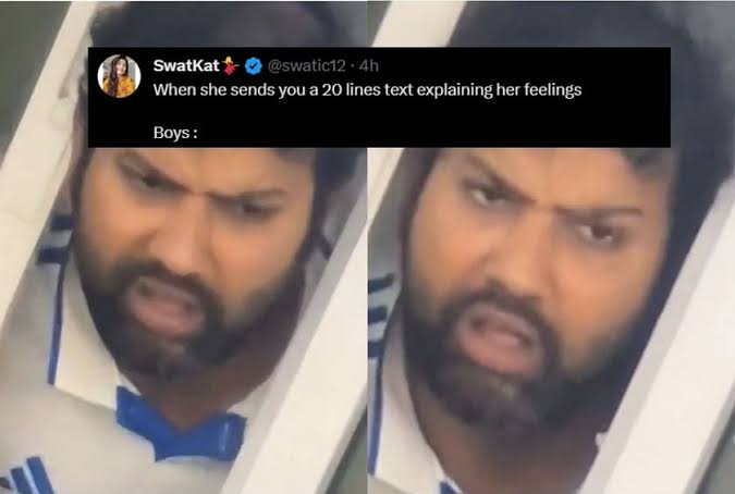 Hilarious Memes Erupt After Rohit Sharma’s Dressing Room Video Goes Viral from IND vs WI Test