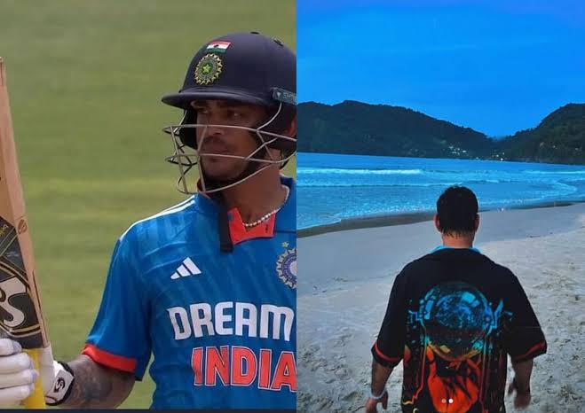 “Just Tryna Master Peace”-Team India Wicket-Keeper, Ishan Kishan, Posed Near A Beach Ahead Of The 3rd ODI Against West Indies