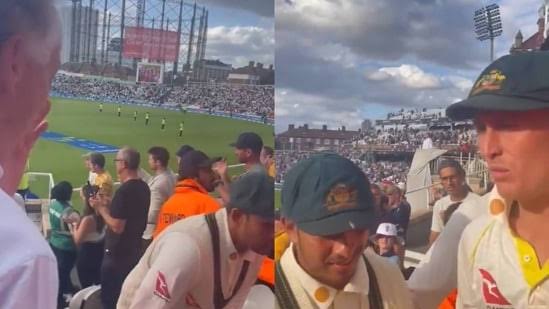 Ashes 2023: [WATCH] Australian Players Approached An English Spectator Who Verbally Assaulted Them In The 5th Ashes Test