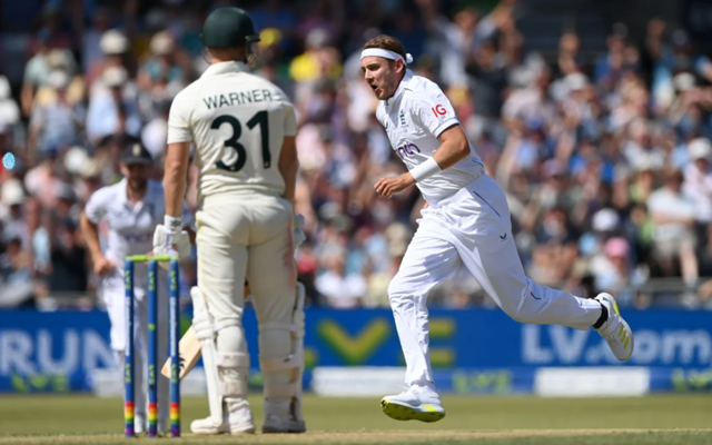 Ashes 2023: Stuart Broad Gets David Warner For 17th Time In Tests