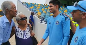 Team India meets Gary Sobers