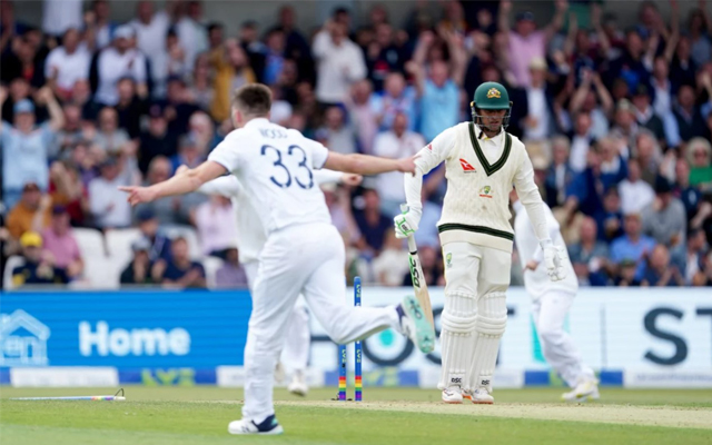Ashes 2023: [WATCH] Mark Wood Cleans Up Usman Khawaja With A 153kmph Yorker