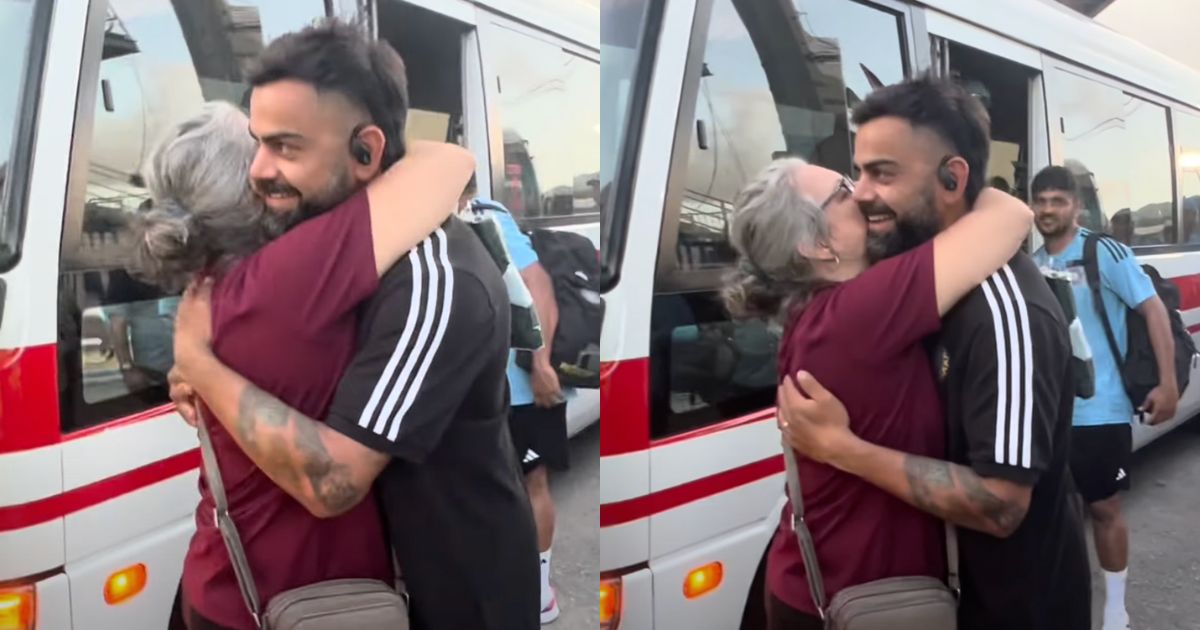 WI vs IND: [WATCH] Joshua Da Silva’s Mother Embraces And Shows Affection To Virat Kohli