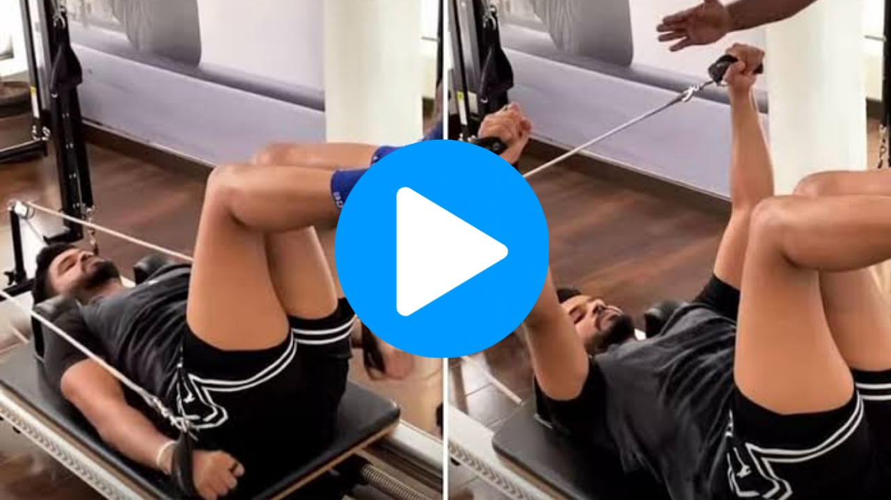 [WATCH] Star India Batter Practices Pilates, Works Hard To Regain Full Fitness