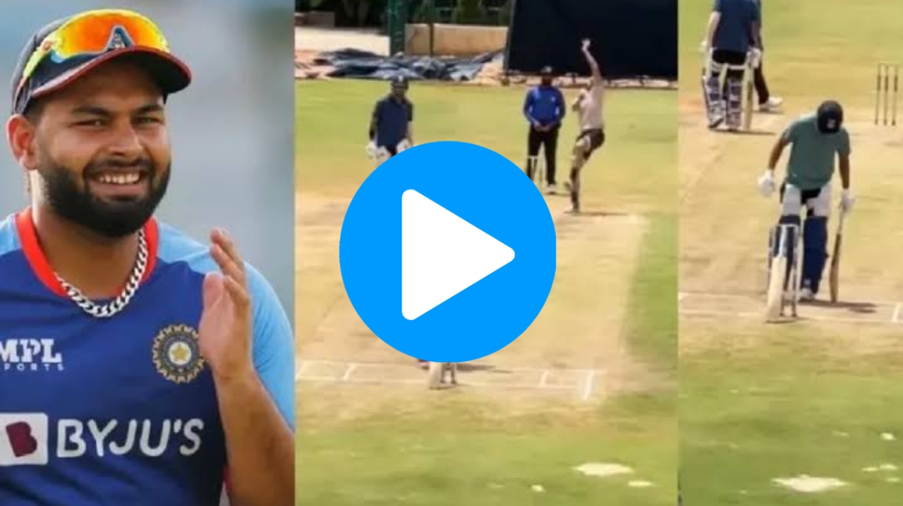 [WATCH] Rishabh Pant Shares The Video Of Star India Players Batting; Hinting At Their Potential Return