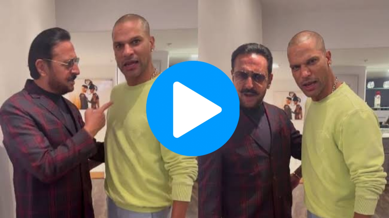[WATCH]: Shikhar Dhawan Shares A Humorous Reel To Amuse His Fans