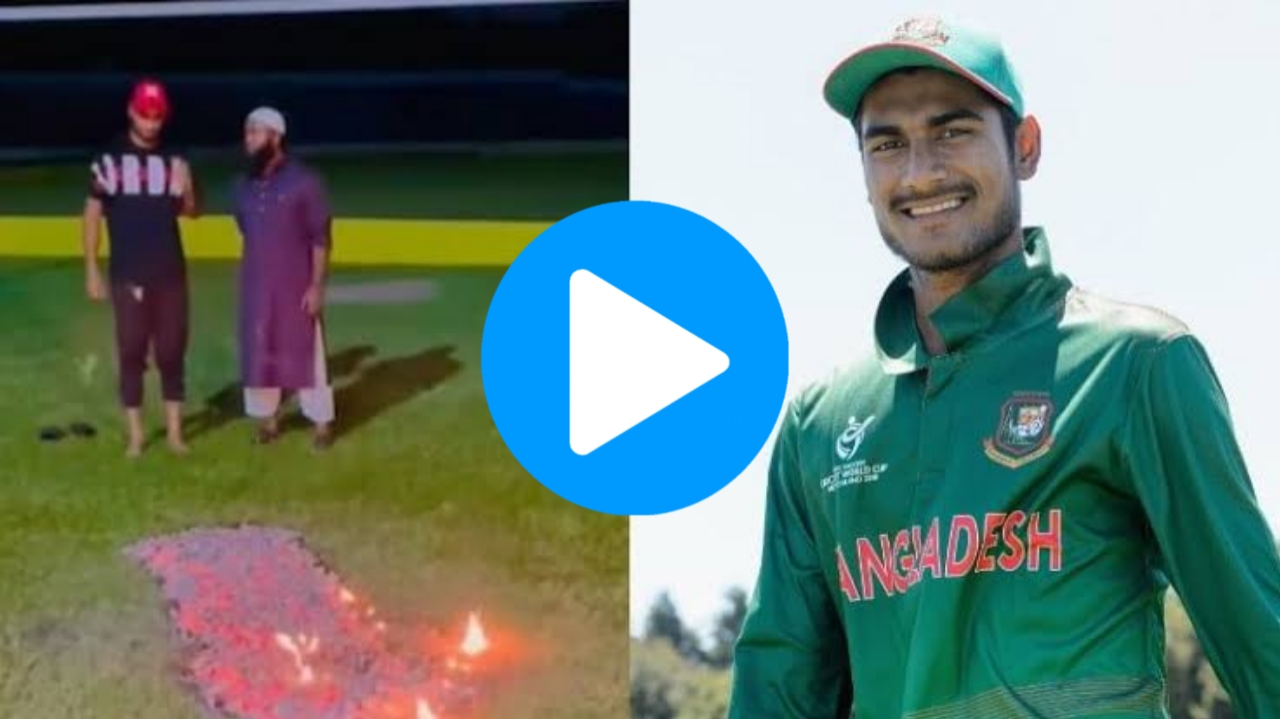 [WATCH] Bangladesh Cricketer’s Fiery Preparation For Asia Cup 2023 Raises Eyebrows