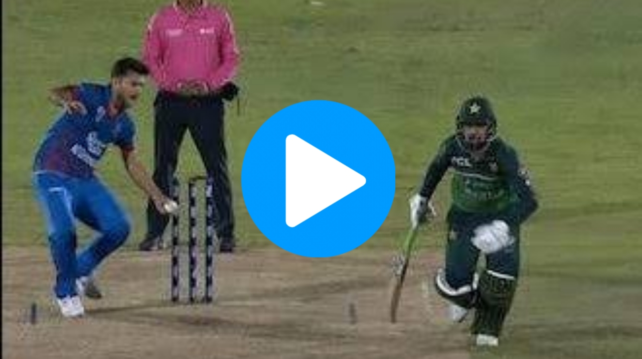 PAK vs AFG: [WATCH] Afghanistan’s Star Player Stuns Shadab Khan With A Run-Out At The Non-Striker’s End
