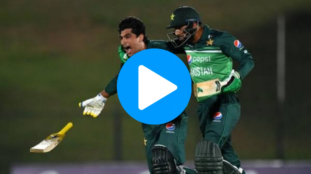 PAK vs AFG: Naseem Shah Pulls Of A Thrilling ODI Victory; Celebrates In A Great Fashion