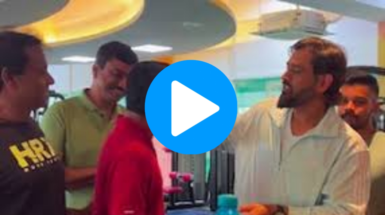 [WATCH] “Kaun Dieting Pe Hai…”: MS Dhoni’s Playful Remark On Gym Buddies During Cake-Cutting Goes Viral