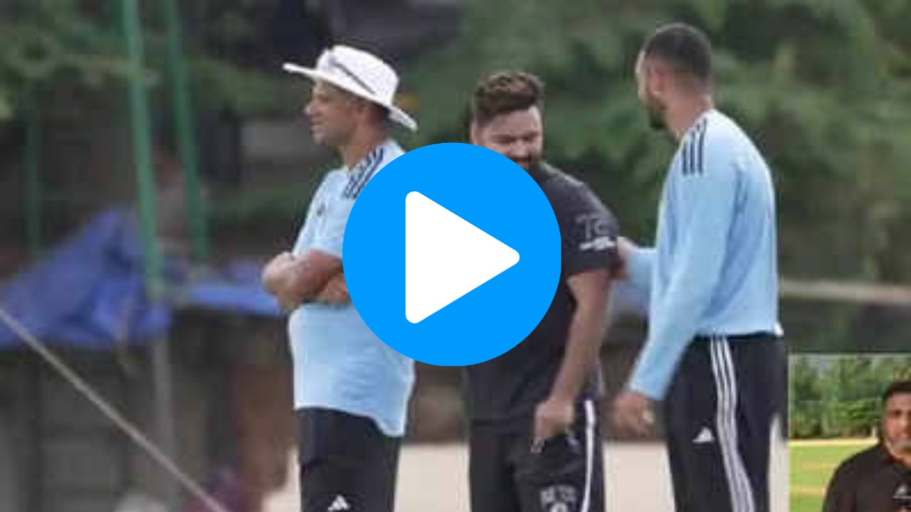 Asia Cup 2023: [WATCH] Rishabh Pant Makes An Appearance At Team India’s Training Camp In Alur