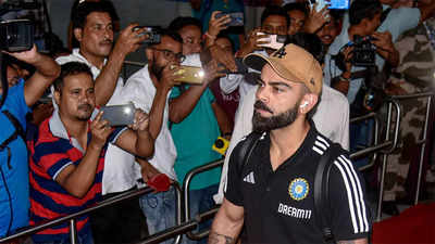 World Cup 2023: Indian Cricket Team Arrives In Guwahati For Warm-Up Match Against England