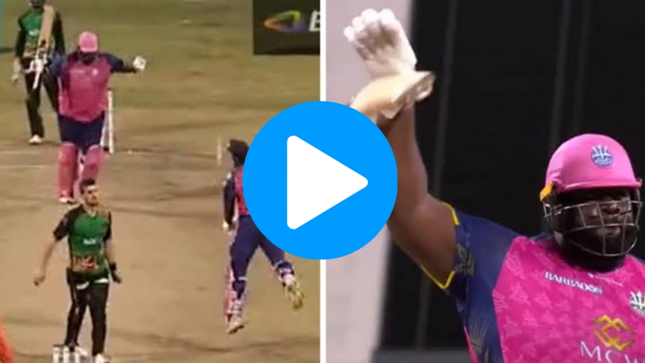 CPL 2023: [WATCH] West Indies Batter’s Bat Drop Celebration Goes Viral