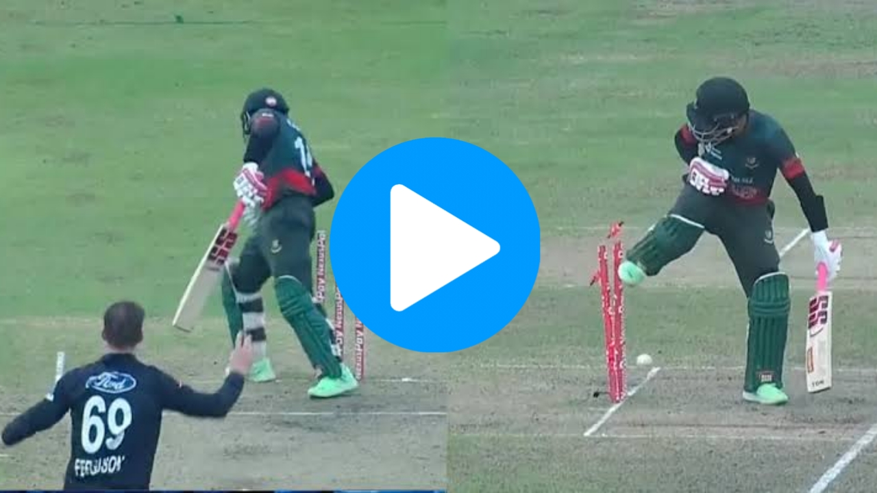 [WATCH]: Mushfiqur Rahim’s Soccer Skills Prove Futile As He Gets Out In An Unconventional Manner