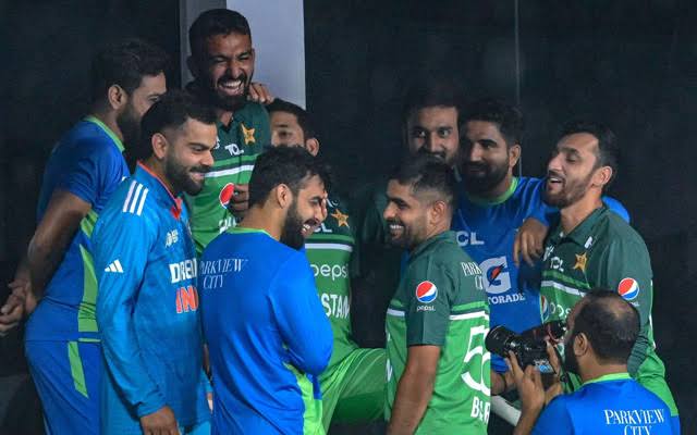Asia Cup 2023: India And Pakistan Players Share Fun Moments After Rain Played Spoilsports