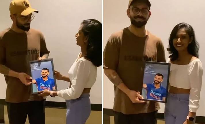 Asia Cup 2023: [WATCH] A Fan In Colombo Presents A Portrait To Virat Kohli