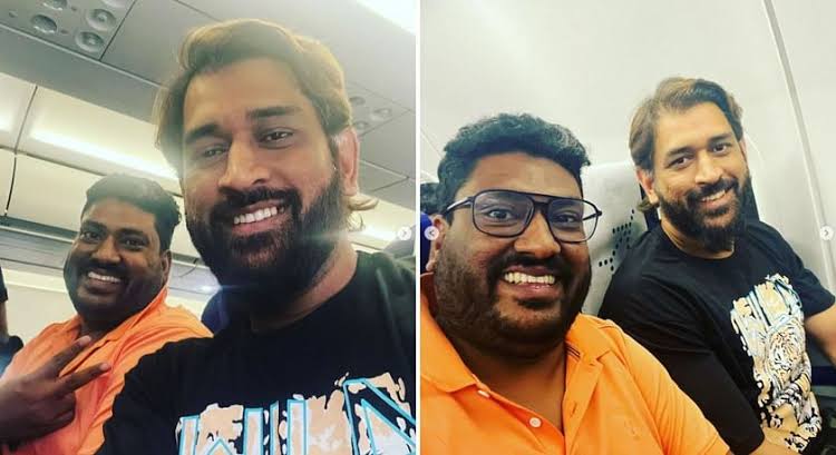 “Best Two And Half Hours Of My Fan Life” – A Fan Of MS Dhoni Shares A Flight As A Fellow Passenger